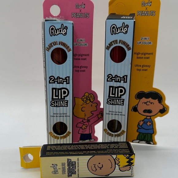 RUDE Peanuts Makeup Collection with Blue and Yellow Packaging - Picture 7 of 10